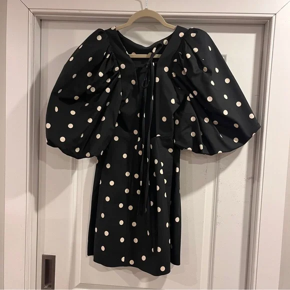 & Other Stories polka dot mini dress - Picture 6 of 6